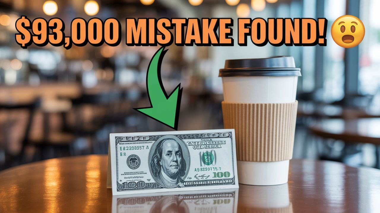$100 Bill With Foldover Error Found in Coffee Shop Change — Valued at $93,000