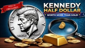 Kennedy Half Dollar Worth More Than a Gold Bar – Still in Circulation